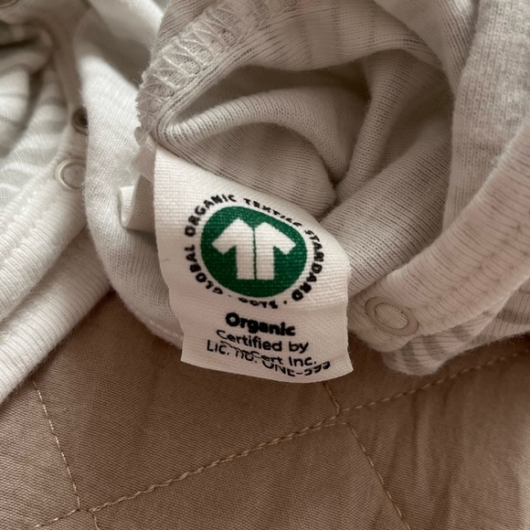 Organic Egyptian Cotton baby onesie pajama 6-9 month Under The Nile - Picture 3 of 6